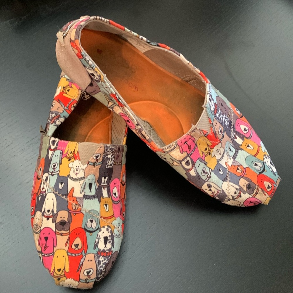 Bobs for Dogs wag party slip on - size 8.5 - GUC